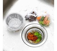 Ejoyous Filtre d'évier de Cuisine Sac Poubelle Filet de Vidange d'évier en Polyester 100 Pièces de Filtre élastique Jetable pour évier de Cuisine Lave-vaisselle Salle de Bain Drain de Sol Buanderie