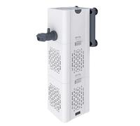 Ejoyous Filtre interne pour aquarium, filtre pour aquarium de 15 W, débit de 1000 l/h, filtre pour aquarium, flux d'air réglable, silencieux et faible bruit (prise européenne)