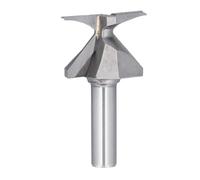 Ejoyous Fraise de Formage à Cintrage D'Arc, Fraise Intégrée R30 Couteau de Formage de Bord avec Queue de 1/2 Pouce pour Travail du Bois avec Lame en Acier Tungstène pour Portes Ar