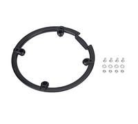 Ejoyous Garde-chaîne de Plateau 44T, Protection de Roue à 4 Trous, Couvercle de Pédalier en Plastique pour VTT et Vélo Compatible avec Shimanos M430, M590, M390