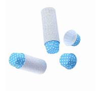 Ejoyous Gâteau en Papier, Caissettes à Muffins Légères et Sécurisées, Cuisine épaisse Résistante aux Odeurs pour un Usage Quotidien (pois bleus)