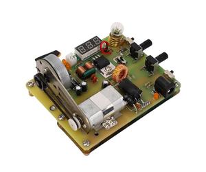 Ejoyous Générateur de Démonstration, Modèle de Générateur à Manivelle PCB, Courant de 0,5 à 2,5 A, 2 Bornes de Sortie, Indicateurs Lumineux, pour l'enseignement Scolaire et Les Expériences (Courant