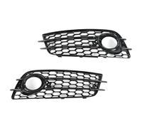 Ejoyous Grille de Phare Antibrouillard pour Pare-chocs, Matériau ABS, Garniture de Remplacement, Convient aux Modèles B8 S4 2008-2012