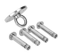 Ejoyous Heavy Duty Swing Hangers, Crochets de Hamac en Acier Inoxydable 304 avec Vis D'Ancrage pour Fixation de Suspension de Sac de Sable sur Plafond ou Porche en Bois (DG-08)