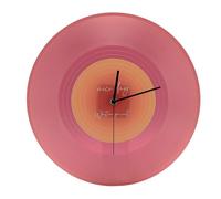 Ejoyous Horloge à Cadran, 12 Pouces Semi-Transparent (Rouge)