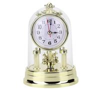 Ejoyous Horloge de Table Vintage, Horloge en Dôme de Manteau (Gold)