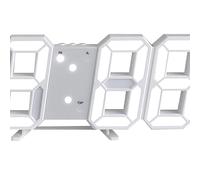 Ejoyous Horloge Murale LED 3D, 12,5x12,5x1,8 Pouces (#1)