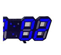 Ejoyous Horloge Murale LED 3D, 12,5x12,5x1,8 Pouces (#5)