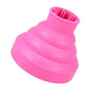 Ejoyous Housse pour Sèche-Cheveux, Diffuseur en Silicone, Conception Pliable, Protège les Cheveux des Dommages Causés par la Chaleur, adapté aux Voyages pour les Types de (PINK)