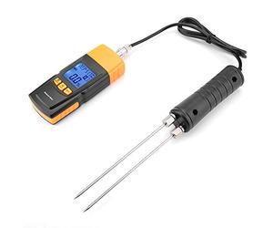 Ejoyous Humidimètre Numérique, Testeur d'humidité du Bois à Broche avec écran LCD et Alarme Sonore pour la Menuiserie et la Construction