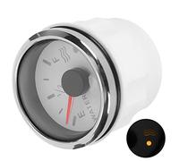 Ejoyous Indicateur de Niveau d'eau de Bateau, Indicateur de Niveau d'eau 52 mm/2 9-30 V DC Alarme Intelligente pour Bateau Marin RV Capteur Européen 0-190 Ohm, pour Caravanes Marines