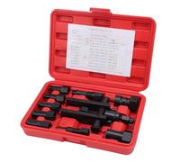 Ejoyous Jeu D'extracteurs de Roulements 10 Pièces, Extracteur de Roulements Intérieurs de Moto de 8 à 25 Mm, Extracteur de Roulements à Billes, Ensemble D'outils D'extraction de