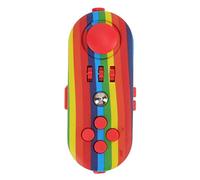 Ejoyous Jouet Fidget, Pad de Contrôleur de Jeu Fidget avec 13 Méthodes de Jeu Protables Protable Un Jouet EDC Sensoriel d'anxiété Légère pour Réduire (9 coloré)