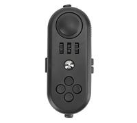 Ejoyous Jouet Fidget, Pad de Contrôleur de Jeu Fidget avec 13 Méthodes de Jeu Protables Protable Un Jouet EDC Sensoriel d'anxiété Légère pour Réduire (3 Tout Noir)