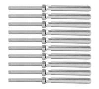 Ejoyous Kit de Matériel de Garde-corps à Câble, Jeu de Vis Tire-fond à Filetage en Acier Inoxydable, Solution de Garde-corps Industriel Haute Résistance pour Fermes et Entrepôts (M5/2,5mm)