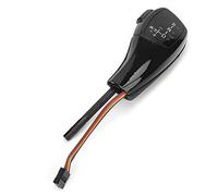 Ejoyous Kit de Pommeau de Changement de Vitesse Automatique F30 Style LHD, Levier de Vitesse électrique en Cuir avec LED pour E90 E92 E84 E89 (noir brillant)