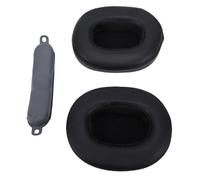 Ejoyous Kit de Remplacement d'oreillettes pour Casque, Coussinets en Cuir protéiné avec éponge en Mousse à Mémoire de Forme et Coussin de Bandeau, Installation Facile, pour Les Utilisateurs de