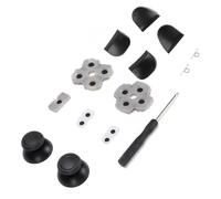 Ejoyous Kit de Réparation de Contrôleur, Capuchons de Pouce en Silicone de Haute qualité avec Coussinets de Joystick pour Contrôleurs