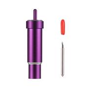 Ejoyous Lame de Coupe Profonde avec Boîtier pour Maker 3 et Explore Series Lame de Rechange à Pointe Fine en Acier Inoxydable 2,4 Cm pour les Artisans de Films en Papier de Riz Teintés pour Fenêtres