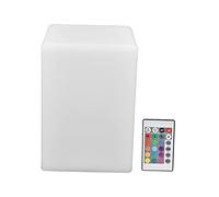 Ejoyous Lampe Cubique LED, Veilleuse RGBW 16 Couleurs avec Télécommande et Interrupteur à un Bouton, Conception Cubique Stable, pour Salon, Chambre à Coucher, Couloir, Comptoir