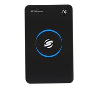 Ejoyous Lecteur RFID USB 13,56 MHz, Lecteur de Carte, Carte d'identité, Lecteur RFID IC, Lecteur de Carte sans avec Bip D'affichage LED, pour Contrôleur D'accès au Système de Gestion de