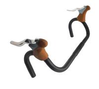 Ejoyous Levier de Frein de Vélo, Levier de Frein de Vélo de Route en Aluminium Léger, Levier de Frein de Guidon pour VTT et Vélos de Route de 22,2 à 23,8 Mm (Café)