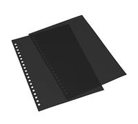 Ejoyous Lot de 50 Feuilles de Protection en Plastique PP Mat A5, Couverture en Papier à 20 Trous pour Présentation, Rapports, Cahiers, écriture Translucide sur la Surface, Protection contre l'eau