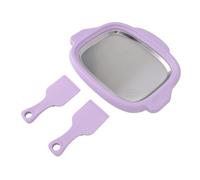 Ejoyous Machine à Crème Glacée avec 2 Spatules, Plaque à Glace, Rouleaux de Crème Glacée, Machine à Roulée pour Maison, Rouleaux de DIY, Plaque en (PURPLE)