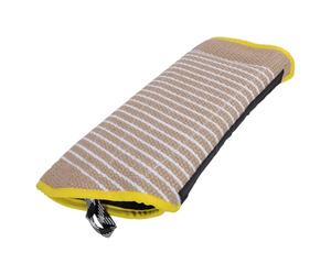 Ejoyous Manchon de Jambe de Dressage pour Chien, Matériau en Lin, Manchon de Morsure Protecteur et Confortable pour Le Dressage des Bergers Allemands et des Malinois