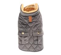 Ejoyous Manteau Chaud pour Chien, Veste d'hiver pour Chien, Coupe-Vent avec Protection du Ventre, Manteau d'hiver pour D'extérieur, Gilet pour avec Poche (M)