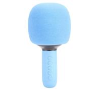 Ejoyous Microphone karaoké Bluetooth sans Fil, Conception Ergonomique avec Suppression Vocale et éclairage RVB pour Enfants et Adolescents Chantant en (Blue)