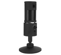 Ejoyous Microphone Numérique USB Microphone à Condensateur ABS USB 2.0 avec Entrée Bluetooth Surveillance Plug and Play Câble de 1 M pour Jeu Enregistrement en Direct Streaming Podcast