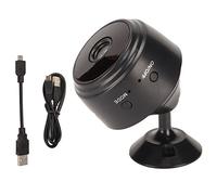 Ejoyous Mini Caméra de Surveillance, Caméra Vidéo sans Fil WiFi 720P HD avec Nocturne 6 LED et Détection de Mouvement pour iOS