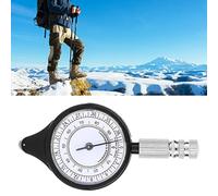 Ejoyous Mini Mesureur de Carte Extérieur, Télémètre et Calculateur Roue en Métal Outil de Cartographie Roue pour Cartes de Randonnée Outil de Cartographie pour Les Géocacheurs