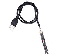 Ejoyous Module de Caméra USB, Carte Webcam HD 300K Pixels OV7675 avec Mise au Point Fixe 60° FOV pour