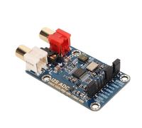 Ejoyous Module de Carte de Capture Audio I2S ADC, Carte de Développement en Mode Maître-Esclave 24 Bits 192k 96k avec Entrée 3,5 Mm pour la Conversion du Signal Audio Analogique vers