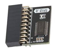 Ejoyous Module de sécurité de cryptage TPM 2.0, 20 broches 2 10p Standalone Crypto Processeur TPM 2.0 Module pour