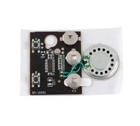 Ejoyous Module Sonore Enregistrable 27s avec Haut-Parleur pour Projets de Bricolage, Puce d'enregistrement Vocal Compacte, Module Réenregistrable pour Cartes de Vœux et Coffrets Cadeaux (Version