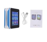 Ejoyous Moniteur de qualité de l'air WiFi Moniteur de qualité de l'air Intérieur avec écran TFT 2,8 Pouces CO2 PM2,5 PM10 TVOC HCHO Détection USB C Rechargeable pour Maison Bureau Chambre (Bleu