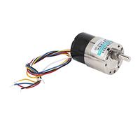 Ejoyous Moteur sans Balais DC24 V Moteur à Engrenages en Cuivre XD 37GB3525 avec Support de Réduction de Vitesse CW CCW Réglable 100 à 600 Tr/min pour Machines-outils CNC Équipement de Mesure (300
