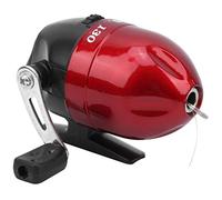 Ejoyous Moulinet de Pêche, Moulinet Baitcasting Léger en Alliage avec Bras Oscillant Mécanique en EVA et Nylon Haute Résistance, pour la Pêche et la de Poissons