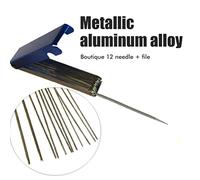 Ejoyous Nettoyeur de Jet de saleté de Carbone de Carburateurs, Kit d'outils de Brosses d'aiguilles de Nettoyage en Acier Inoxydable pour Cyclomoteur de Moto (10 points + 5 pinceaux + aiguilles