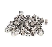 Ejoyous Outil de Réparation de Thread, Finder M10x1.25 Inserts de Threads de Matériel Industriel 50pcs pour les Fournitures Industrielles (1D)