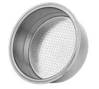 Ejoyous Panier de Filtre à café en Acier Inoxydable Double Couche, Passoire à café 51 Mm Intérieur 59,5 Mm Extérieur 24 de Hauteur, Verrouillage à Fine pour la Maison, le, le Bar, le Brassage à