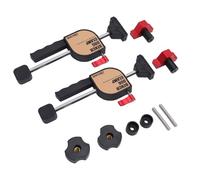 Ejoyous Paquet de 2 Pinces D'établi de Table, établi de Travail du Bois, Pince de Maintien à Dégagement Rapide pour Sculpture sur Bois, Fraisage, Meulage 19mm