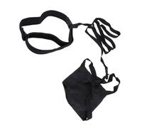 Ejoyous Parachute de Natation, Ceinture de Résistance D'entraînement de Natation avec Boucle de sécurité pour Enfants et Adultes, Piscine en Eau (Black)