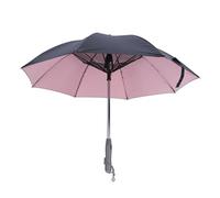 Ejoyous Parapluie avec Ventilateur et Brumisateurs, Protection Solaire UPF 50+, Batterie 2600 MAh pour événements en Plein Air, Plage ou Sport (Pink)