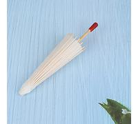 Ejoyous Parapluie Papier Fait à la Main à la Main avec Poignée en Bois Massif, Idéal pour Peindre Divers Motifs, Chanson Parasol de Parasol en Papier Chinois pour la Photographie de Jeu de Rôle