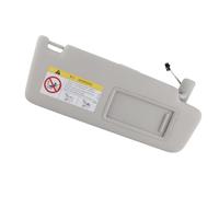 Ejoyous Pare-Soleil Intérieur de Voiture avec Miroir de Courtoisie, Matériau ABS, Ensemble de Pare-Soleil pour Véhicules MK6 MK7