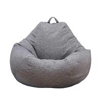 Ejoyous Parine pour Adultes, Chaise de Paire de Chaise Intérieure Coussin de Siège Extérieur Laverie Douce, Canapé-lit Moelleux Couvre-lit sans Remplir Les Oreillers du Jardin (H)